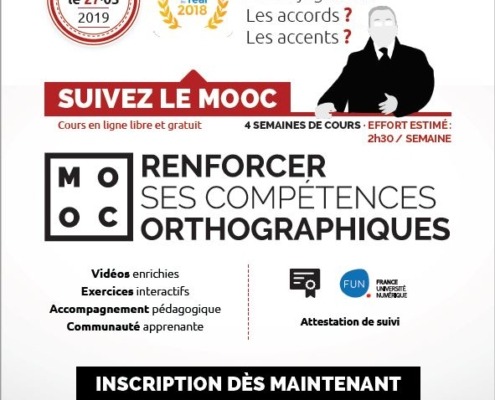 Flyer de la deuxième session du Mooc et lien pour les inscriptions.