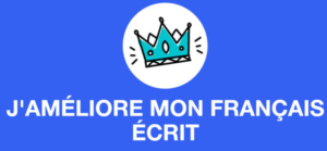 français écrit logo de J'améliore mon français écrit