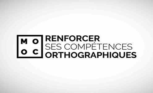 Image du Mooc Renforcer ses compétences orthographiques